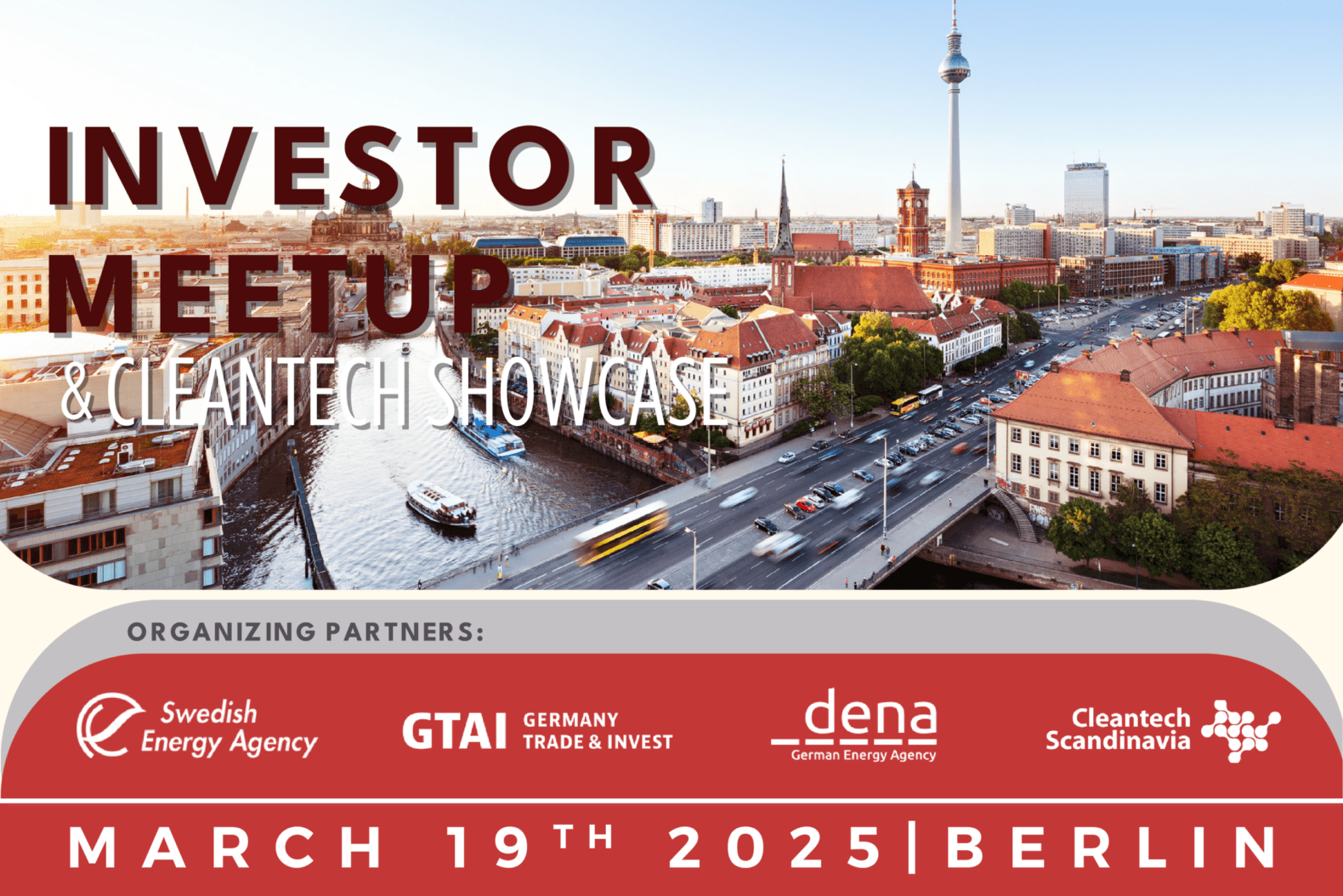 INVESTOR MEETUP & CLEANTECH SHOWCASE